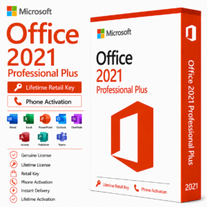 Office 2021 Professional Plus Retail Key Phone Activation