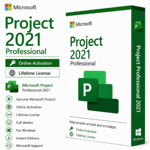 Project Professional 2021 Online Activation License