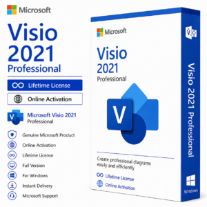 Visio 2021 Professional Lifetime Online Activation License