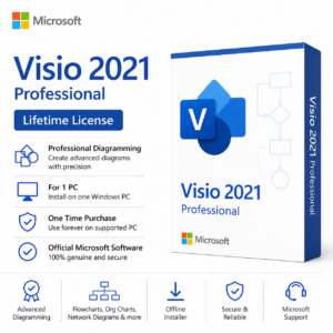 Visio 2021 Professional Online Activation Lifetime