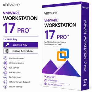Vmware Workstation 17 Pro license key Online Activation
