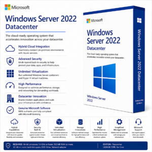Windows Server 2022 Datacenter license key Online Activation Instant Email Delivery