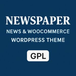Newspaper Theme GPL | News & WooCommerce WordPress Theme