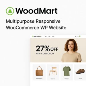 WoodMart Theme GPL – Multipurpose Responsive WooCommerce WP Website