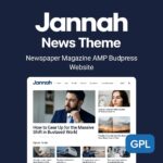 Jannah News Theme GPL – Newspaper Magazine AMP BuddyPress Website