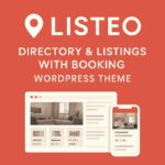 Listeo Theme GPL – Directory & Listings With Booking – WordPress Theme