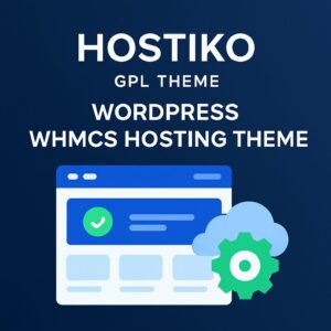 Hostiko GPL Theme – WordPress WHMCS Hosting Theme
