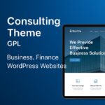 Consulting Theme GPL – Business, Finance WordPress Websites