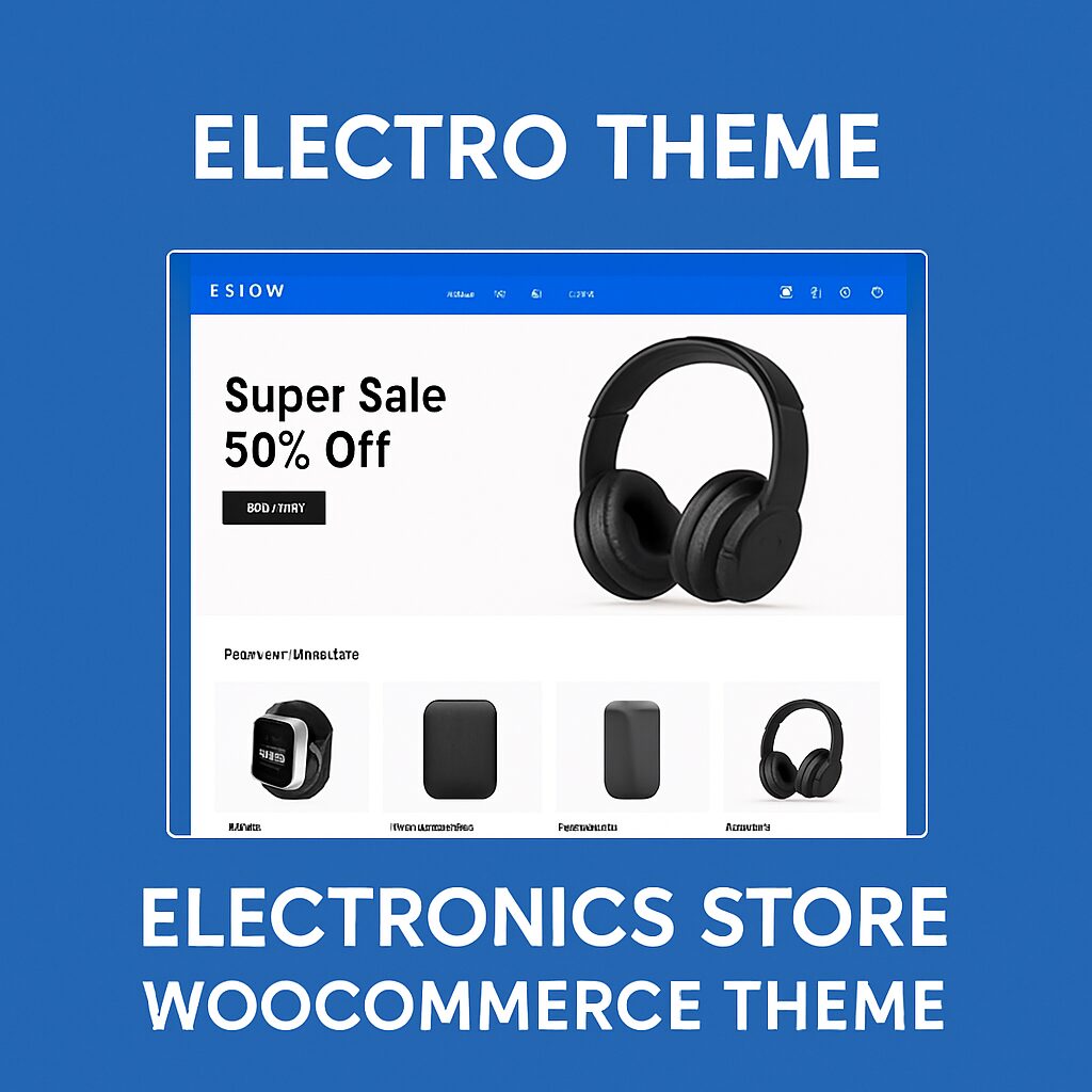Electro Theme GPL – Electronics Store WooCommerce Theme