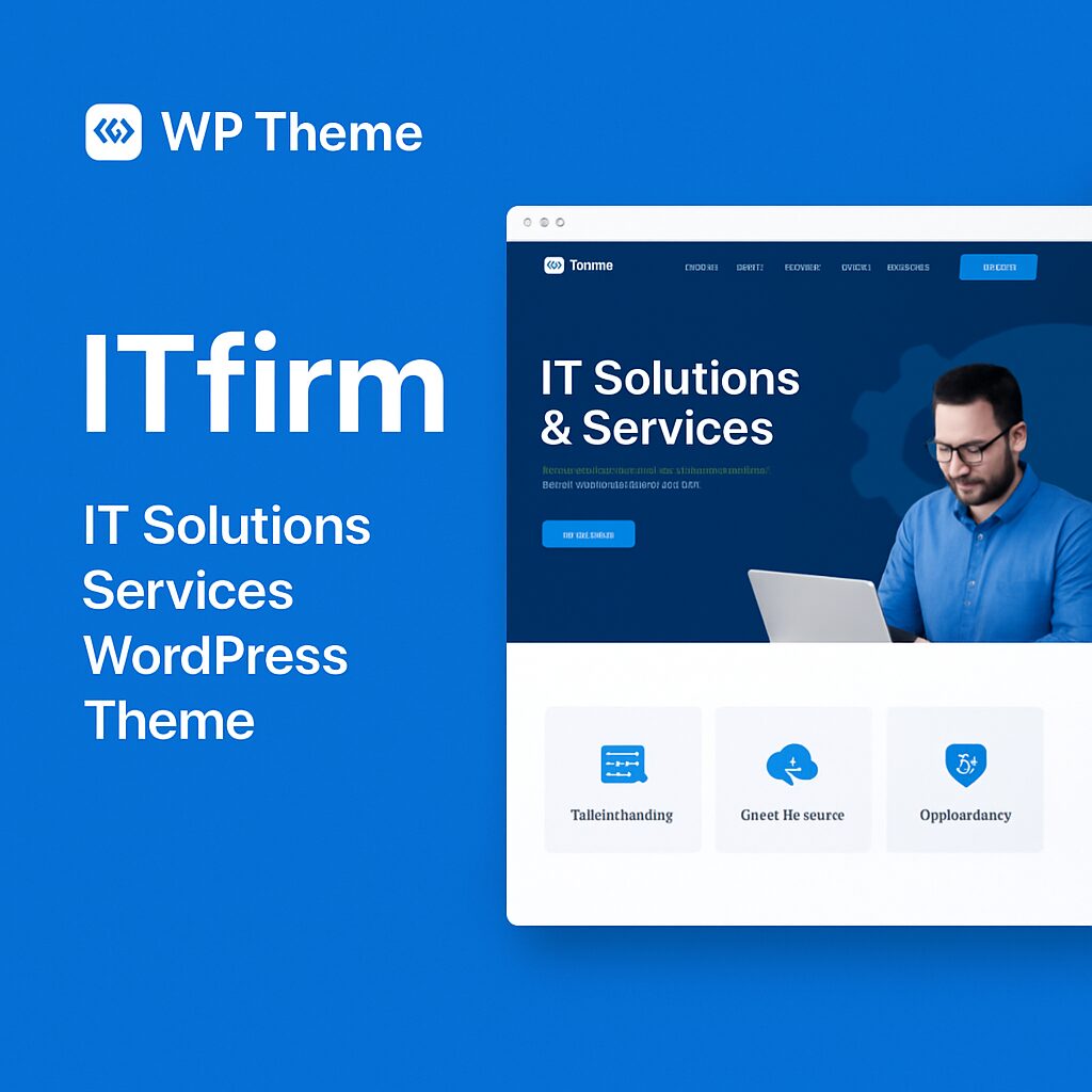 ITfirm Theme GPL – IT Solutions Services WordPress Theme