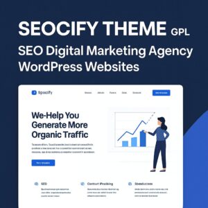 Seocify Theme GPL – SEO Digital Marketing Agency WordPress Websites