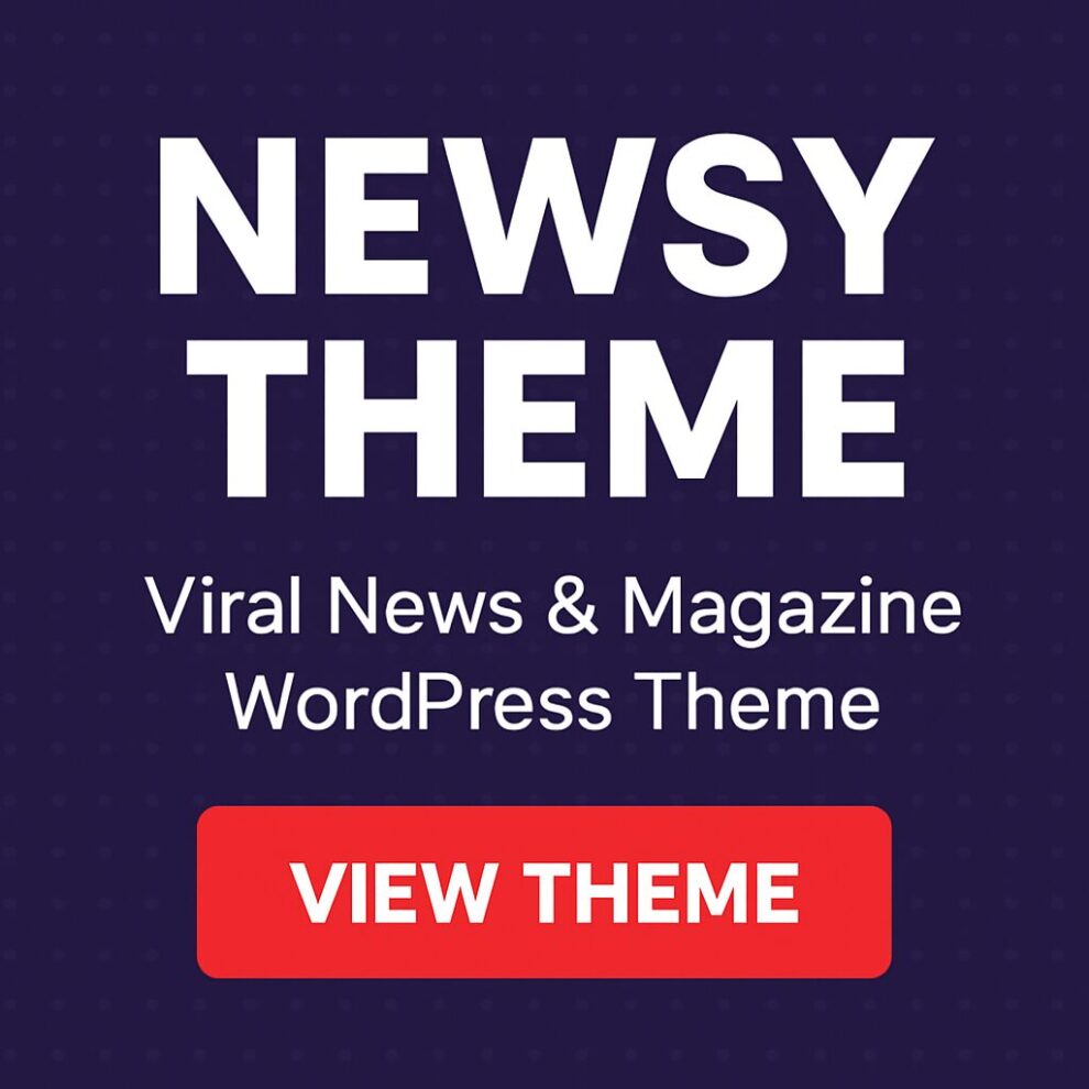 Newsy Theme – Viral News & Magazine WordPress Theme