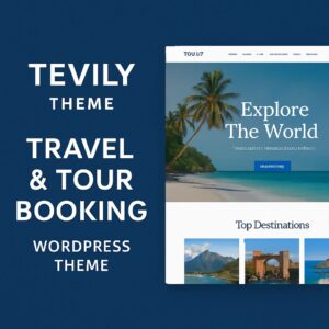Tevily Theme GPL – Travel & Tour Booking WordPress Theme