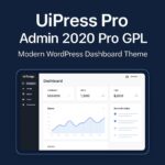 UiPress Pro | Admin 2020 Pro GPL – Modern WordPress Dashboard Theme