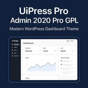 UiPress Pro | Admin 2020 Pro GPL – Modern WordPress Dashboard Theme