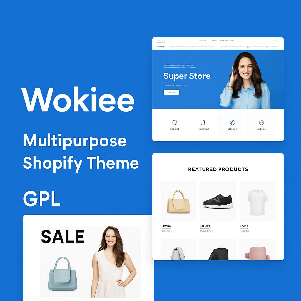 Wokiee Multipurpose Shopify Theme GPL