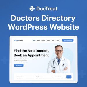 Doctreat Theme GPL – Doctors Directory WordPress Website