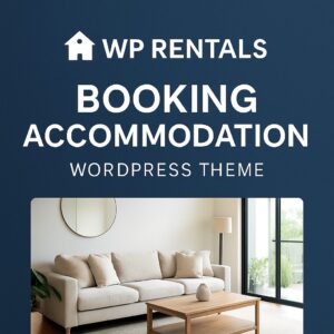WP Rentals Theme GPL – Booking Accommodation WordPress Theme