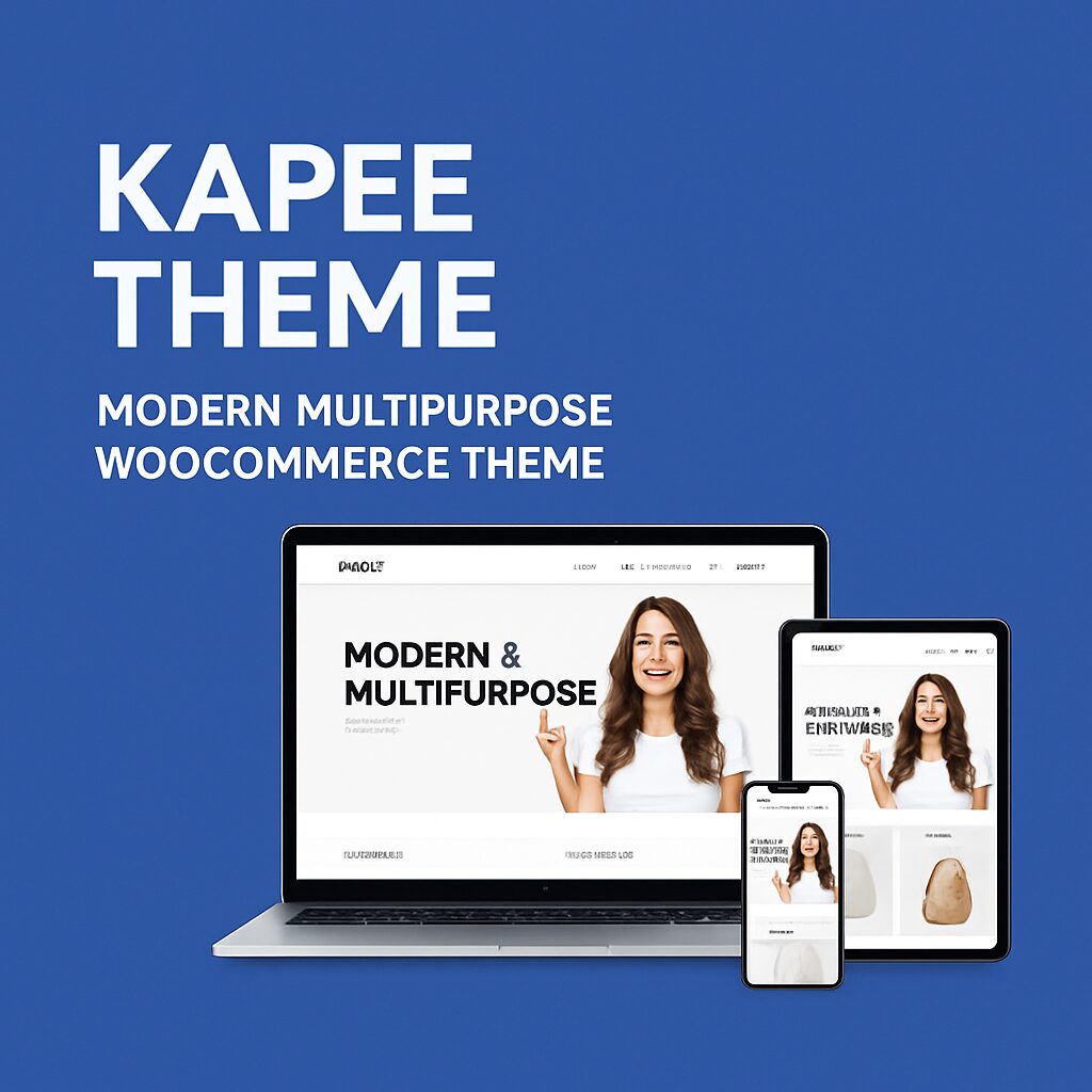 Kapee Theme GPL – Modern Multipurpose WooCommerce Theme