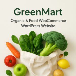 GreenMart Theme GPL – Organic & Food WooCommerce WordPress Website