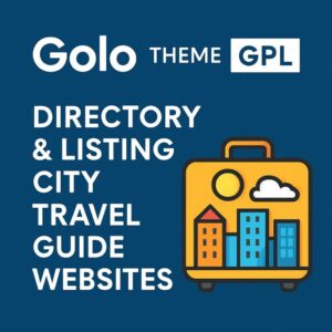Golo Theme GPL – Directory & Listing, City Travel Guide Websites