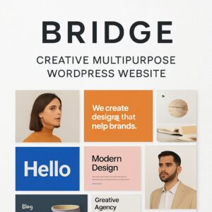 Bridge Theme GPL – Creative Multipurpose WordPress Website