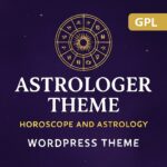 Astrologer Theme GPL – Horoscope and Astrology WordPress Theme