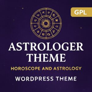 Astrologer Theme GPL – Horoscope and Astrology WordPress Theme