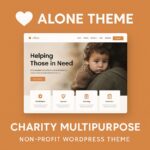 Alone Theme GPL – Charity Multipurpose Non-profit WordPress Theme