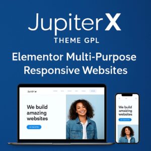 JupiterX Theme GPL – Elementor Multi-Purpose Responsive Websites