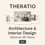 Theratio Theme GPL – Architecture & Interior Design Elementor WP Theme