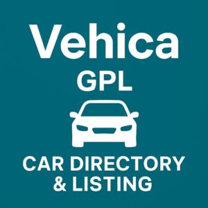 Vehica Theme GPL – Car Directory & Listing Latest Version