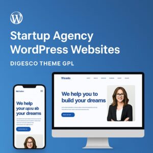 Digeco Theme GPL – Startup Agency WordPress Websites