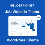 Jobs Pioneer WordPress Theme GPL – Job Website Theme