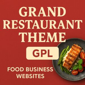 Grand Restaurant Theme GPL – Food Business Websites