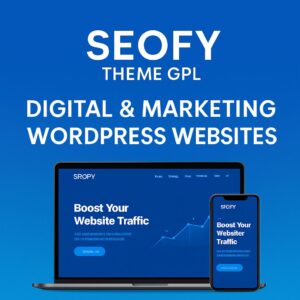 Seofy Theme GPL | Digital & Marketing WordPress Websites