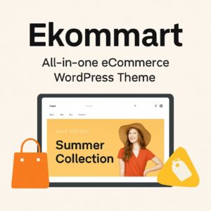 Ekommart Theme GPL | All-in-one eCommerce WordPress Theme