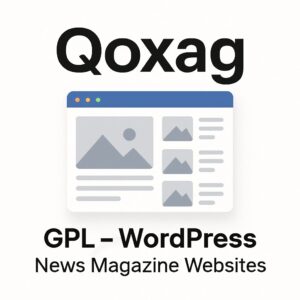 Qoxag Theme GPL – WordPress News Magazine Websites