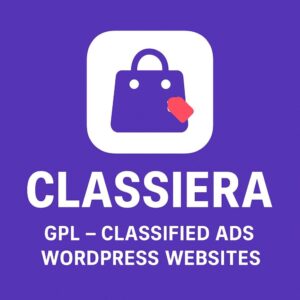 Classiera Theme GPL – Classified Ads WordPress Websites