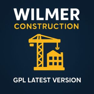 Wilmer Construction Theme GPL Latest Version
