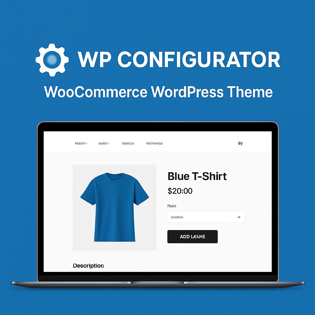 WP Configurator Theme GPL – WooCommerce WordPress Theme