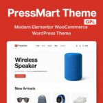 PressMart Theme GPL – Modern Elementor WooCommerce WordPress Theme