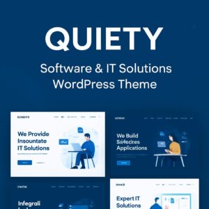 Quiety Theme GPL – Software & IT Solutions WordPress Theme
