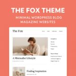 The Fox Theme GPL – Minimal WordPress Blog Magazine Websites