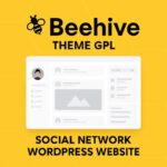 Beehive Theme GPL – Social Network WordPress Website