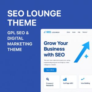 SEO Lounge Theme GPL SEO & Digital Marketing Theme