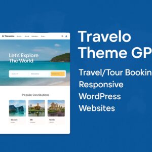 Travelo Theme GPL – Travel/Tour Booking Responsive WordPress Websites