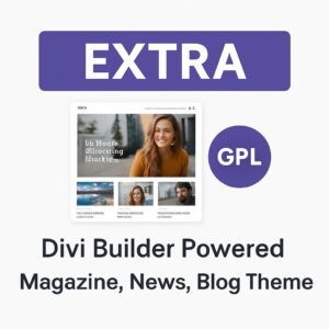 Extra Theme GPL – Divi Builder Powered Magazine, News, Blog Theme