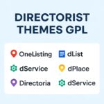 Directorist Themes GPL | OneListing | dList | dService | dPlace | Directoria