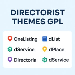 Directorist Themes GPL | OneListing | dList | dService | dPlace | Directoria
